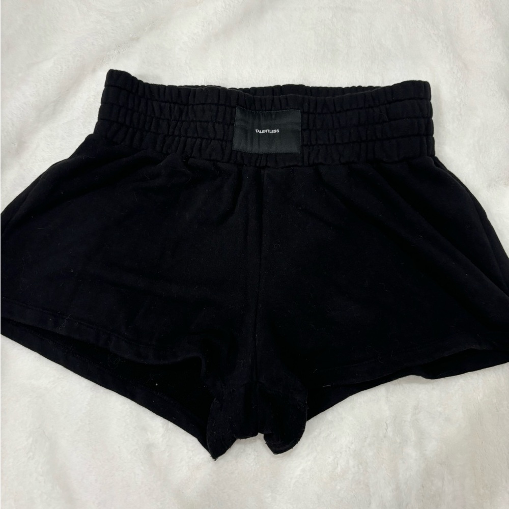 Talentless women’s black “boxing shorts”